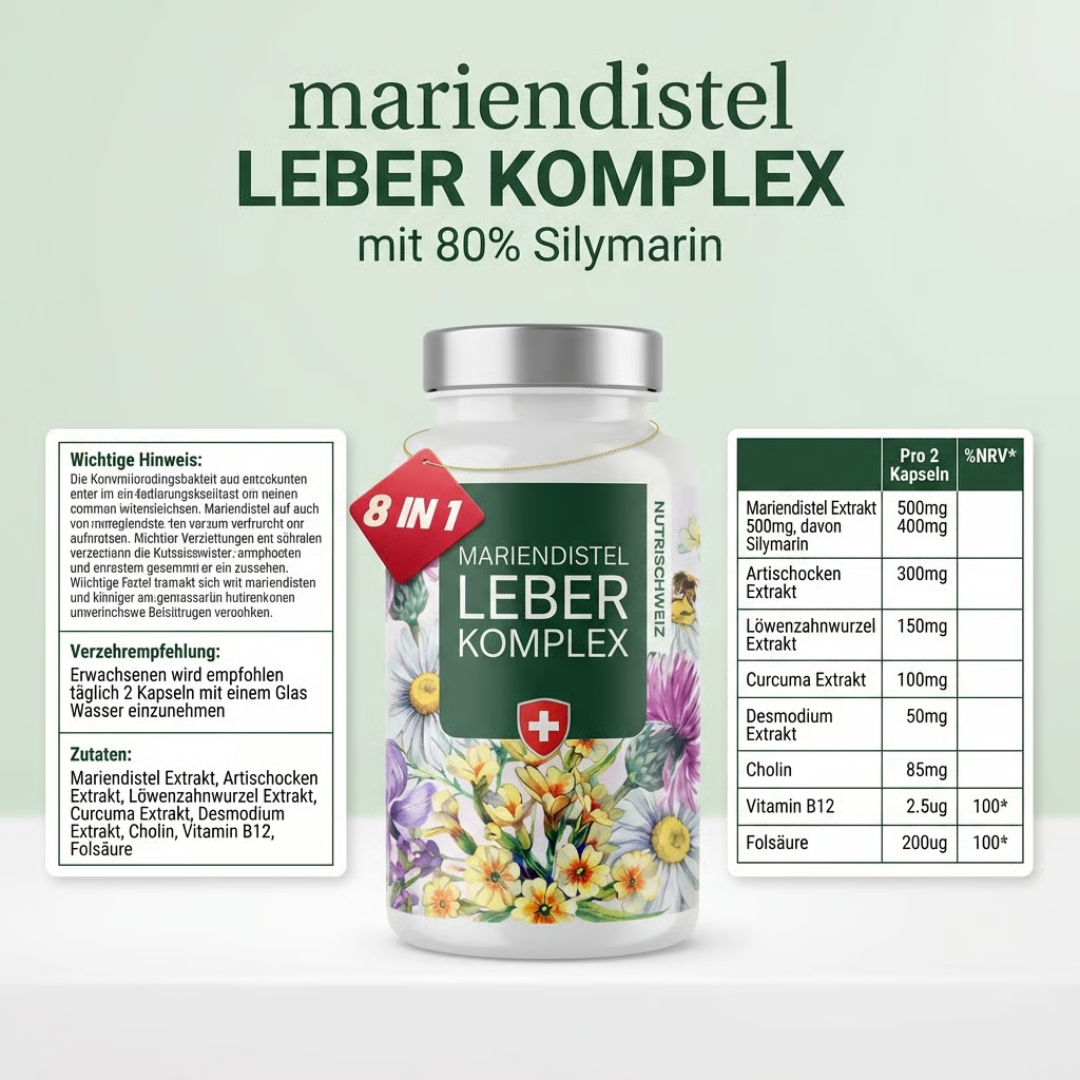 8 in 1 Leber Komplex