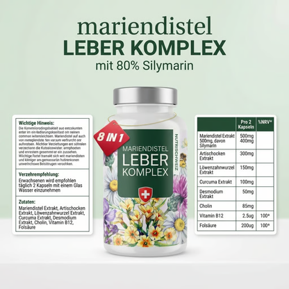 8 in 1 Leber Komplex