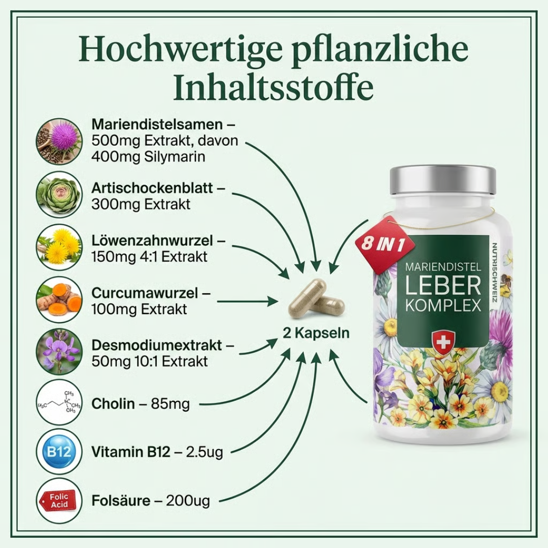 8 in 1 Leber Komplex