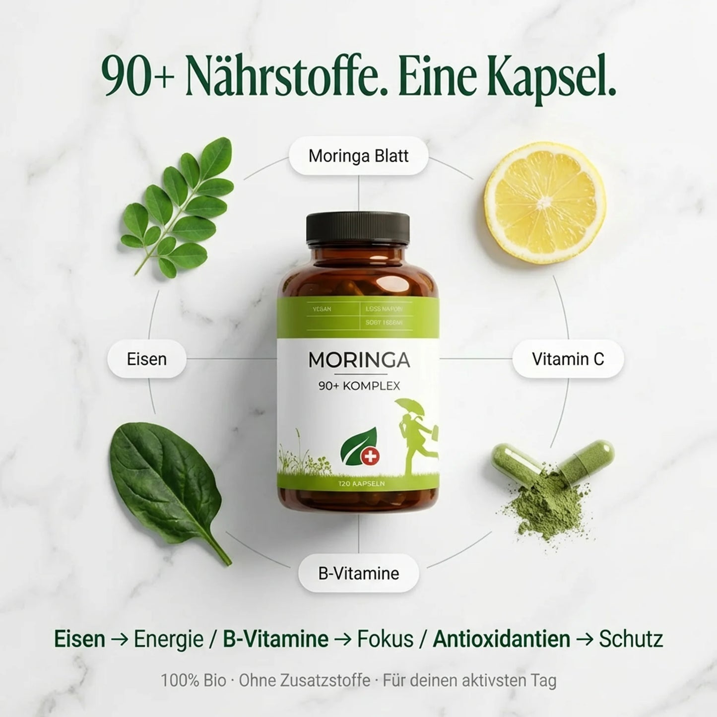 Moringa 90+ Komplex